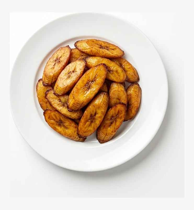 Fried plantain, a Nigerian side dish, in Winnipeg