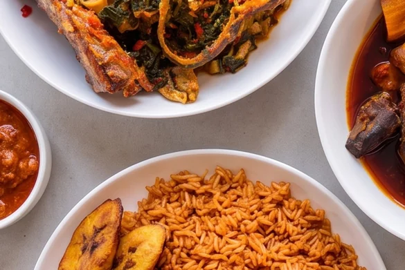D'lara Kitchen Nigerian restaurant on Henderson Highway serving North End, Winnipeg